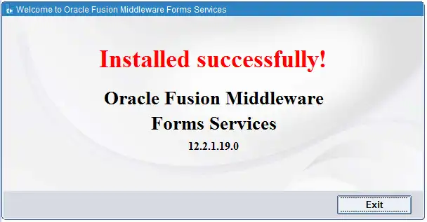 Oracle Forms and Reports 12.2.1.19.0