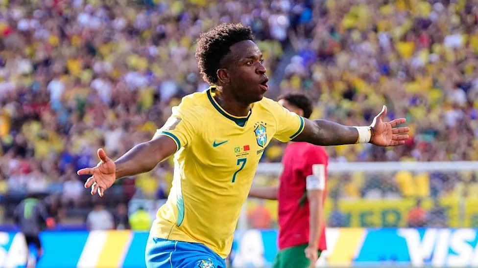 Ancelotti's Brazil saves 92-year record with Vinicius's magical goal.