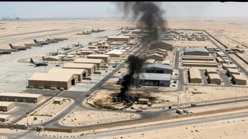 Extensive damage from Iranian attack on US base in Kuwait
