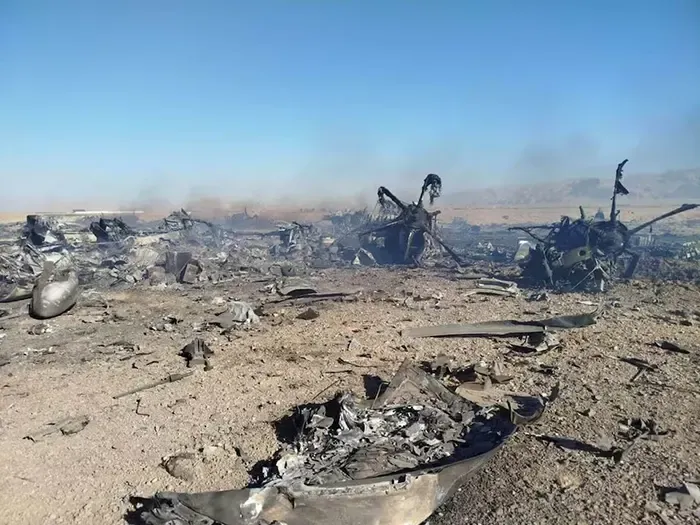 IRGC claims destruction of US warplane on the ground