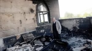 Mosques Set Ablaze