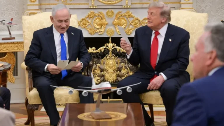 Netanyahu called the meeting with Trump