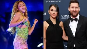Shakira message about Messi