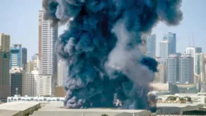 Dubai fire at fuel facility