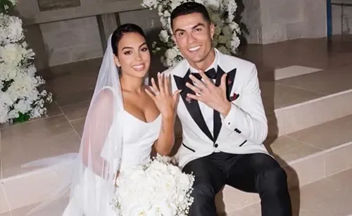 Georgina and Ronaldo