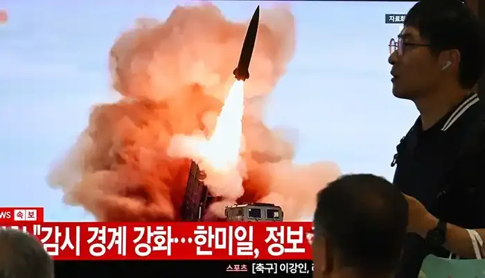 Kim fired 10 missiles