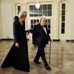 Nancy, the wife of former US Secretary of State Henry Kissinger