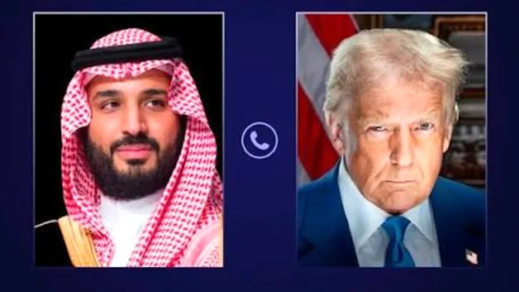 Saudi Crown Prince and Trump