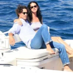 Trudeau and Katy Perry on a boat trip in Greece