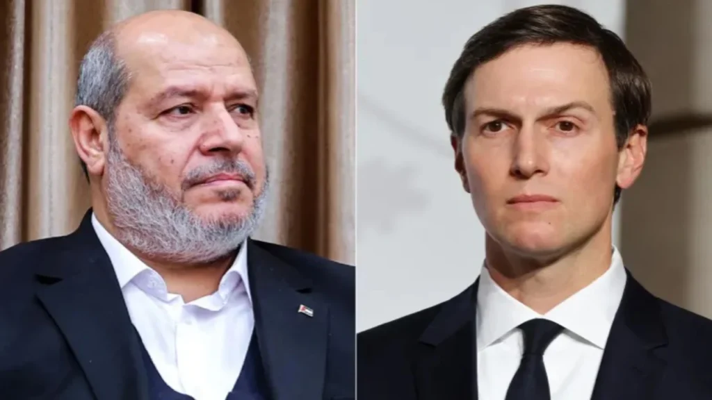 Why did Kushner meet with Hamas leaders