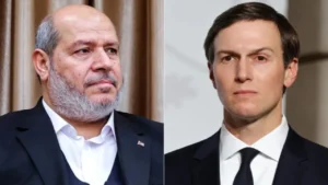 Why did Kushner meet with Hamas leaders