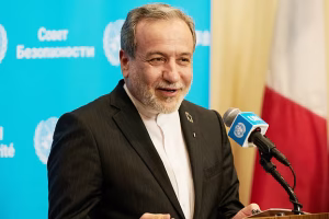 An Iranian delegation led by Abbas Araghchi