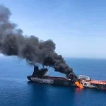 Attack on fuel tanker in Hormuz