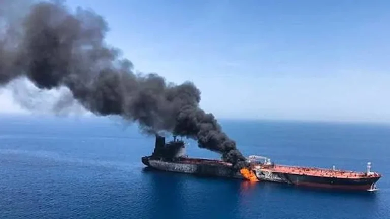 Attack on fuel tanker in Hormuz