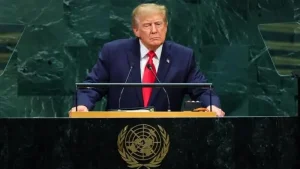 Iranian delegates staged a dramatic walkout