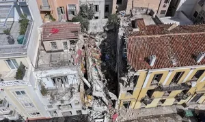 Massive explosion in Athens