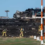 US fighter jet crashes near US base