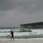 Hurricane Isaias is striking the US coast; storm surge feared.