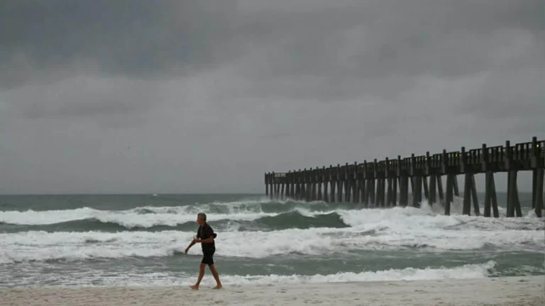 Hurricane Isaias is striking the US coast; storm surge feared.