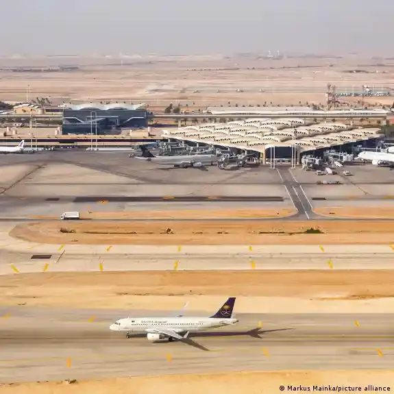 Massive explosion at Riyadh airport