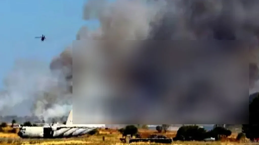 Military plane crashes in Nigeria