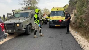 One Israeli killed in a bomb explosion near the Lebanon border.