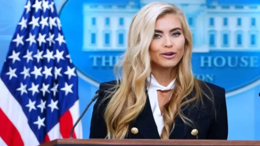 Press Secretary embarrassed after addressing Trump as ‘husband’