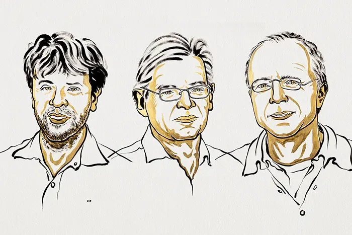 Three scientists awarded Nobel Prize in Medicine.