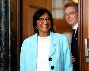 Trump imposes sanctions on the ICC right after Pillay wins the Nobel Peace Prize.